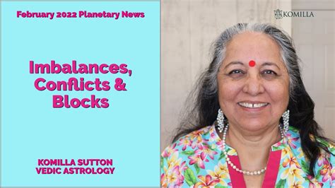 Imbalances Conflicts And Blocks Of February Planets Komilla Sutton