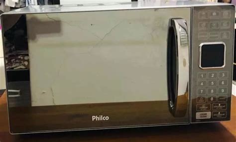 Micro Ondas Philco Pme25 25 Litros Prata 110v Mebuscar Brasil