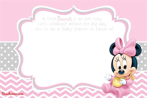 Free Mickey Mouse Baby Shower Invitations & Clipart - Minnie Mouse Too ...