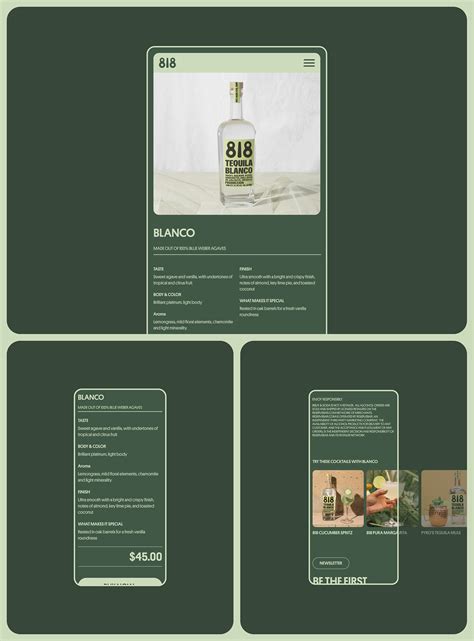 818 tequila on Behance