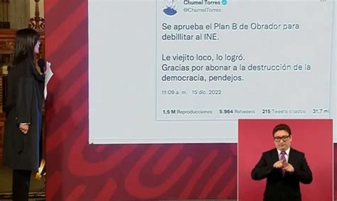 En Ma Anera Acusan A Chumel Torres De Realizar Mensajes De Odio Vs Amlo