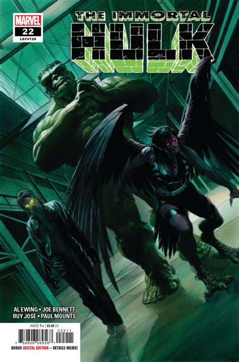 Immortal Hulk 2018 22 739 Vfnm Alex Ross Cover