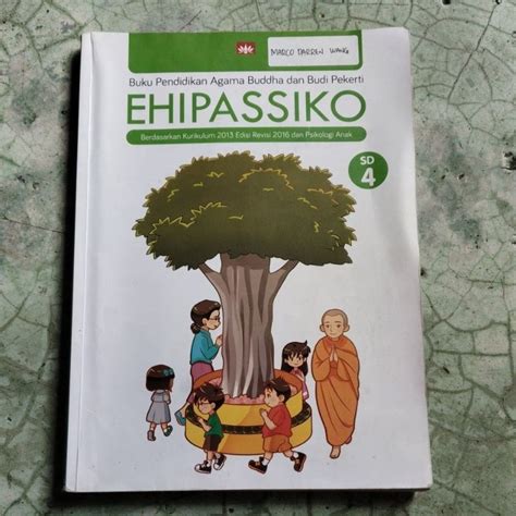 Jual Buku Ori Pendidikan Agama Buddha Dan Budi Pekerti Ehipassiko Kelas