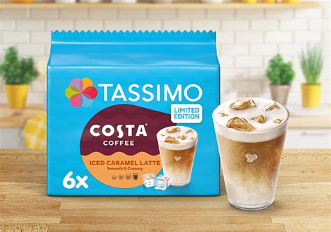 How To Create Your Own Caramel Iced Latte Tassimo Costa Caramel Iced Latte Pods