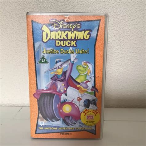 Disney Darkwing Duck Justice Ducks Unite Volume 2 Vhs £799 Picclick Uk