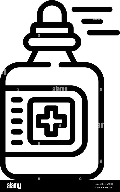 Medical Self Isolation Soap Icon Outline Vector Home Work Stay Health