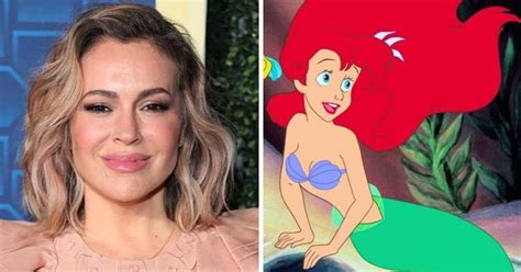 The Astonishing Link Between Alyssa Milano And Ariel From Disneys