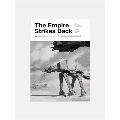 Star Wars The Empire Strikes Back Poster 11 Printables