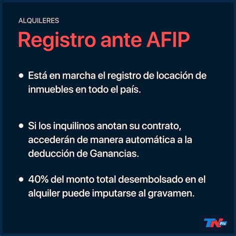 Para Incentivar El Registro De Alquileres La Afip Simplifica La