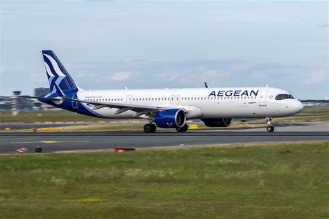 Aegean Airlines L Sx Nab Airbus A Nx First Flight Flickr