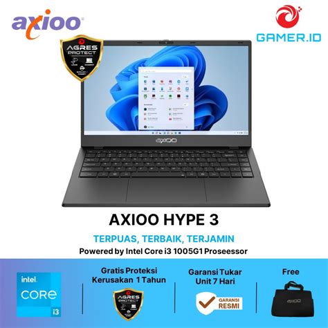 Jual Axioo Hype Intel Core I G Gb Gb Ssd Dos Win Fhd