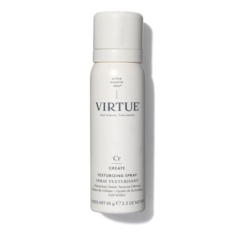 Virtue Texturizing Spray Best Hairstyling Products For Bobs And Short