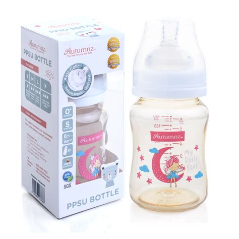 Genuine Autumnz Botol Susu Ppsu Botol Feeding Baby Bottle Wide Neck