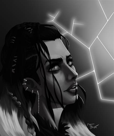 [no Spoilers] Yasha S Portrait By Me Axelwarriorvs On Twitter R Criticalrole