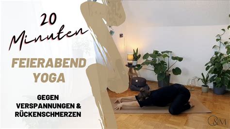 Minuten After Work R Ckenyoga Flow I Bungen Gegen Verspannungen