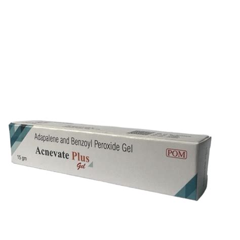 Acnevate Plus Benzoyl Peroxide Adapalene Gel 15g Hemlock