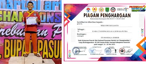 Kejuaraan Pencak Silat National Pasuruan Martial Art Championship Itsm