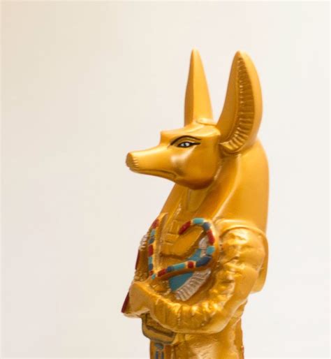 Anubis Golden Statue By Khemitshop On Etsy Anubis Statue Egyptian Ts