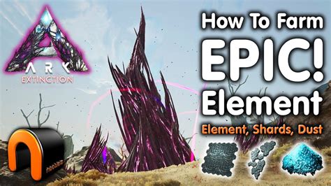 Ark Extinction How To Farm Element Dust Shards Youtube