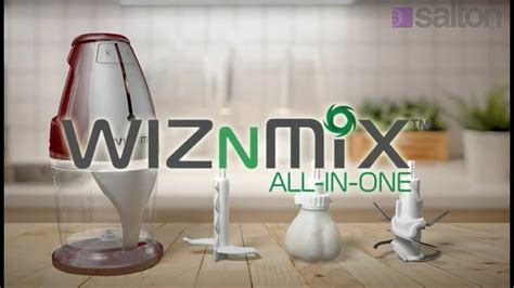 Salton Wiznmix All In One Food Processor Chopper And Blender Youtube