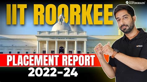 Iit Roorkee Dms Placement Report 2022 24 💰💸 Batch Profile Work