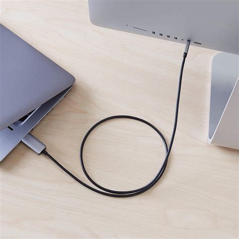 Tienda Basics Cable Usb C A Displayport De Aluminio Pies Yaxa