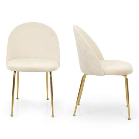 MILTON OLDBROOK Luxor Chaises de Salle à Manger Lot de 2