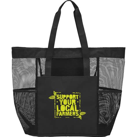 Customized Large Mesh Totes