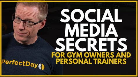 Social Media Secrets For Gym Owners And Personal Trainers Youtube