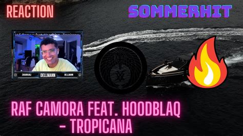 Sommerhit 2023 RAF Camora Feat Hoodblaq Tropicana Reaction