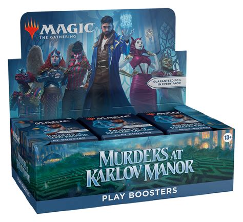 Mtg Murders At Karlov Manor Play Booster Box Pre Order Au Royaume