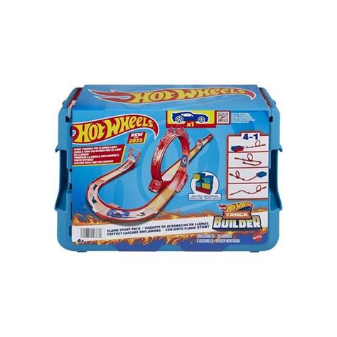 Hot Wheels Pista Acrobacias De Fuego Track Builder