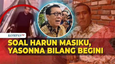 Harun Masiku Belum Ditangkap Yasonna Tidak Ada Upaya Perlindungan