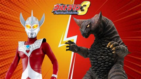 Ultraman Taro Melawan Banyak Monster Gomora Twin Tail Monster