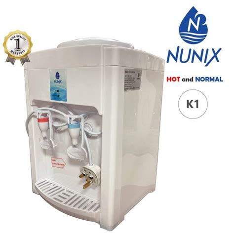 Nunix Table Top Hot And Normal Water Dispenser White