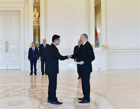 Ilham Aliyev Receives Credentials Of Incoming Turkmen Envoy Photo