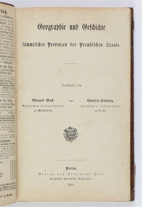 Geographie und Geschichte sämmtlicher Provinzen des Preußischen Staats