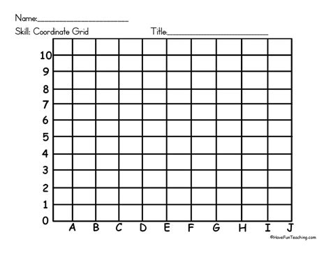 Coordinate Grid Map Location Worksheet By Teach Simple