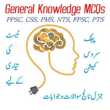 General Knowledge Ppsc Mcqs With Solved Answers Easy Mcqs Quiz Test