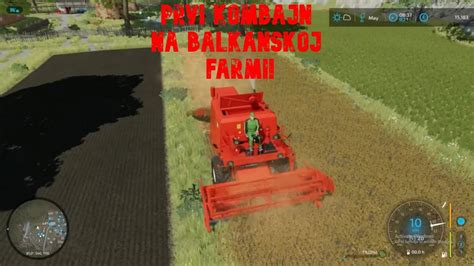 Prvi Kombajn Na Balkanskoj Farmi Balkanska Farma Fs Youtube