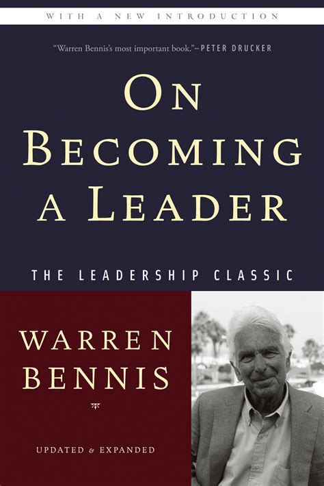 On Becoming a Leader by Warren G. Bennis | Hachette Book Group