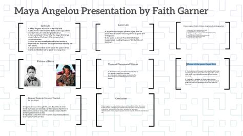 Maya Angelou Project By Faith Garner On Prezi