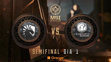 Invictus Gaming Vs Team Liquid Msi Semifinal Mapa League Of