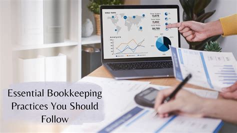 List Of Essential Bookkeeping Practices