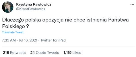 Daniel Tilles On Twitter Why Does The Polish Opposition Not Want The