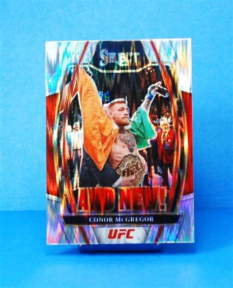 2022 Panini Select UFC And NEW Flash Prizm 1 Conor McGregor For