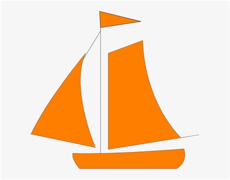 Boat Clip Art Orange Png Image Transparent Png Free Download On Seekpng