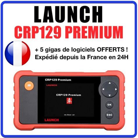 Launch CRP129 Premium Valise Diagnostique Multimarque Pro Tous