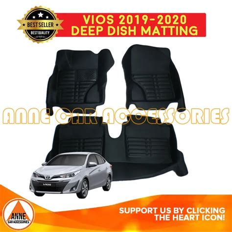 Durable D Tpe Car Deep Dish Matting For Toyota Vios Gen