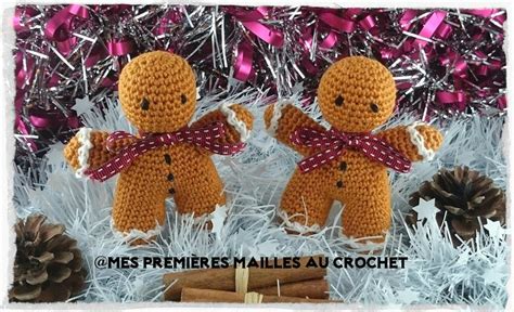 Petit bonhomme en pain d épices au crochet Mes premières mailles au